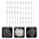 100Pcs Plastic Mini Figurine Craft Ornament Static Model 3