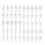 100Pcs Plastic Mini Figurine Craft Ornament Static Model 6