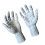 Schmuck-Display-Handform, wasserdichte PVC-Textur, einfache-Grau 1