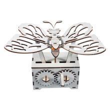 1 Set Diy Experiment Handkurbel Fliegendes Schmetterling Bastelmaterial