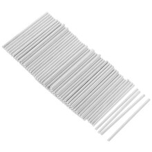 500Stk Modellbau Metallachsen 2Mm Für Rc Spielzeug Autos DIY Silber