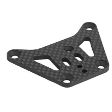 Placa amortiguadora delantera de fibra de carbono RC para MP10, resistente a impactos
