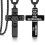 Polyvalent Collier Crucifix Animal Homme Bijoux pour-B 7