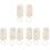 8St Trekring Witte Plastic Speelgoed DIY Onderdelen 4