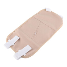 Compresse d'huile de ricin en coton biologique pour favoriser le sommeil, ceinture lombaire réutilisable