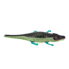 Crocodile mécanique en fer, jouet rétro de collection à remontoir, objet de décoration vintage pour