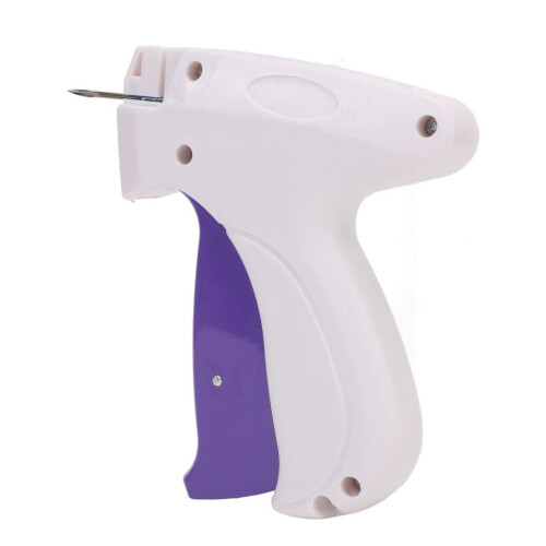 Portable Clothing Fixer ABS POM Stitching Tool with Needles White
