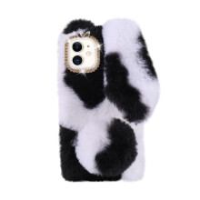 1St Dekorative Plüschhandyhülle Kompatibel Für Iphone 11