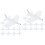 20 Pcs Diy Throwing Glider Plane Toy For Kids 7