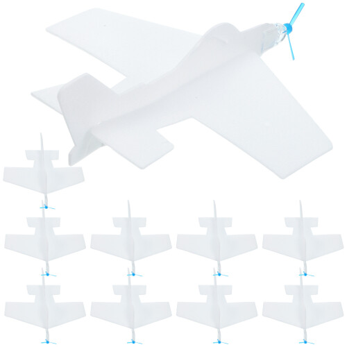 20 Pcs Diy Throwing Glider Plane Toy For Kids 1