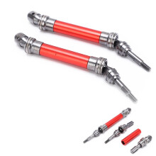 Afneembare voorste aandrijfas voor 1/10 RC auto Rustler VXL 4x4 rood