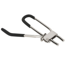 Abrazadera de manguera de acero premium de 12 mm con bordes redondeados, multiusos para fluidos.