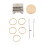 Small Weaving Loom Stainless Steel Pine Household Stitching Mending Tool for Clothes Socks 2