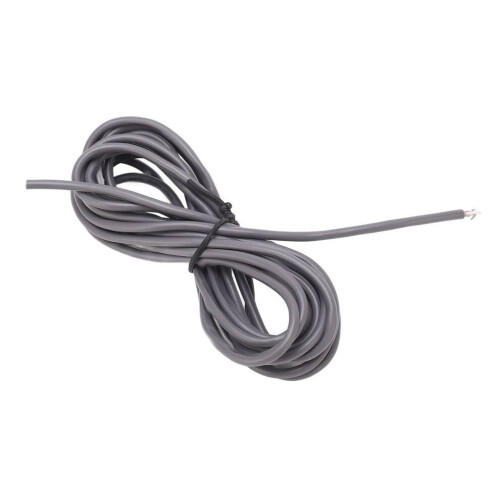 Gitarrkretskabel grå färg 2 ledare 3,2 mm 1