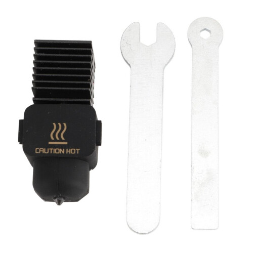 3D Printer Hot End Kit for A1 Mini/A1, Chrome Brass, 0.2mm Extru 1