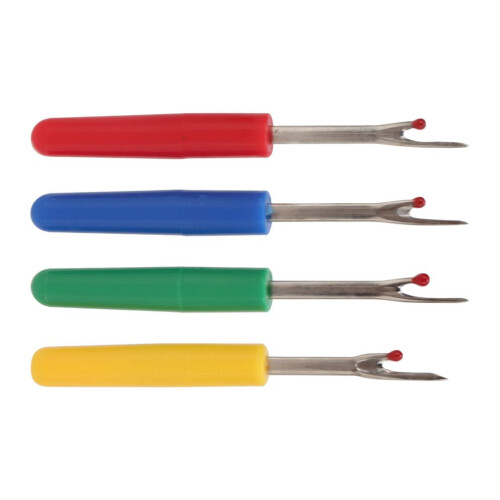 48-teiliges Nahttrenner-Set, robuster Kunststoffgriff, mehrfarbig