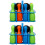 2 Sets Indoor Outdoor Bowling Toss Ball Game Kit 8