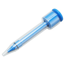 Jeringa profesional PP para impresiones auditivas de 3,5 mm, color azul