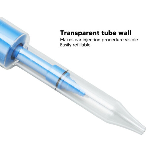 Ear Impressions Syringe Professional PP - 3.5mm Blue Ear Prints Tool 2