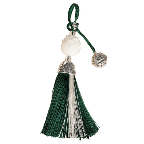 colgante con borla, cordón para teléfono y de