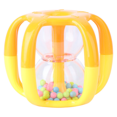 1Pc Toddler Hand Bell Plastic Assorted Color Safe Kids 2