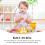 1Pc Toddler Hand Bell Plastic Assorted Color Safe Kids 10