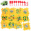 1 Set Dinosaurier Puzzle Spur Auto Spielset Kunststoff 1