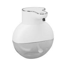Skummande tvålpump, sensor elektrisk, platsbesparande, justerbara skumnivåer, beröringsfri automatisk tvålpump för kök, badrum, 13.5oz/400