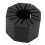 Silicone Cap Stand Roll Up Storage Holder 34x7cm Black 1