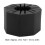 Silicone Cap Stand Roll Up Storage Holder 34x7cm Black 2