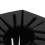 Silicone Cap Stand Roll Up Storage Holder 34x7cm Black 4
