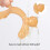 3pcs Silicone Baby Teether Set — Cute Cat Shape, Safe Infant Chewing Relief 3