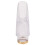 Clear Plastic Alto Saxophone Mouthpiece, Rounded Edge for Performance 2
