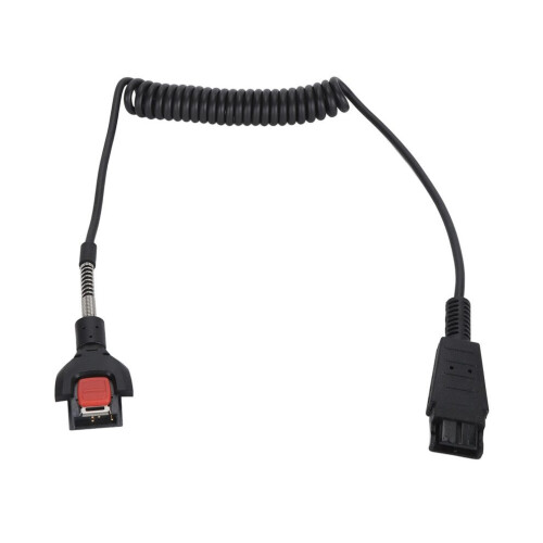 Durable 1.2m PVC Coiled Barcode Scanner Cable for WT41NO & HS2100 2