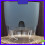Large Transparent Double Layer Plastic Self Watering Flowerpot for Balcony, Grey 2