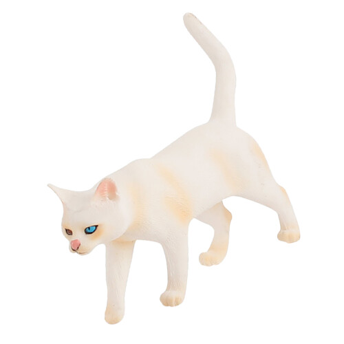 Simulation Animal Toy Cute Cat Model Educational Ornament Statue