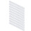 Durable 19mm 30 Ring Plastic Binding Spines - 150 Sheets Clear Design 1