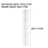 Durable 19mm 30 Ring Plastic Binding Spines - 150 Sheets Clear Design 2
