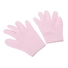Feuchtigkeitsspendende Silikonhandschuhe zur Pflege trockener Hände, elastische Hand-Spa-Handschuhe