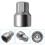 Steel Wheel Lock Nut Key for Porsche, 64 Thin-walled Socket Adapter 3