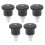 Easy Install M10 Pull Pin Knobs for Exercise Bikes 5PCS 25mm Dia 3