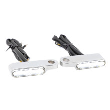 Clignotants LED pour moto, coque fumée en aluminium, pour CB1000R XL700V
