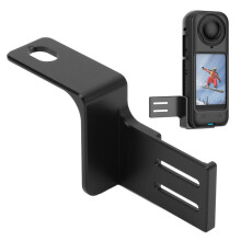 Action Camera Microphone Mount Aluminum Alloy for X4 Panoramic Sports Camera