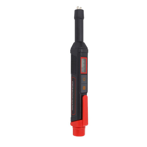 Portable Brake Fluid Tester with Large Backlit Screen and Probe