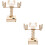 2 Sets Diy Geostationärer Wissenschaftsspielzeug 8