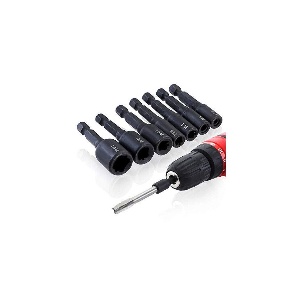 Alloy Steel Construction Tap Socket Set For Wide Use In Maintenance And Diy, Effortless Tapping Experience With A Focus On Durability And Reliability 9060116535545