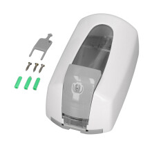 Dispenser di gel igienizzante per le mani, design manuale per un utilizzo rapido e igienico, ideale per aree ad alto traffico grazie al design