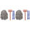 2 Sets Handgemaakte Archeologische Opgraving Speelgoed 5