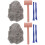 2 Sets Handgemaakte Archeologische Opgraving Speelgoed 6