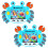 2 Stuks Handbediende Speelgoed Water Ring 7
